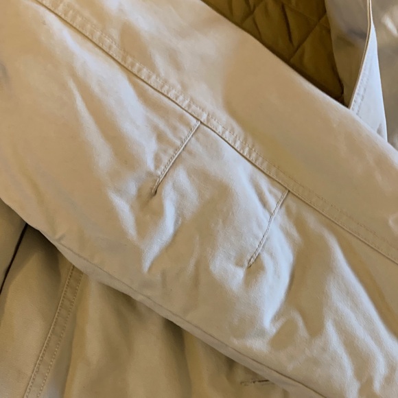 L.L. Bean woman’s Tan Chore Coat Jacket Small - Picture 7 of 16